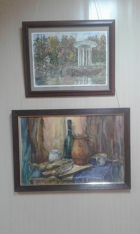 В Астрахани открылась выставка юной художницы