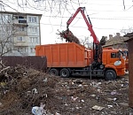 Астраханский январь не досчитался более двух тысяч тонн мусора