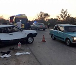 Под Астраханью в жутком тройном ДТП пострадала мать и трое ее детей