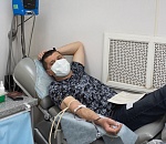 Депутаты и работники астраханской облдумы приняли участие в Национальном дне донора