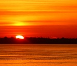 В Астрахани запечатлели невероятно красивый восход солнца: фото рассвета