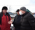 Астраханцы показали главе Гордумы Игорю Седову проблемные места Янго-Аула