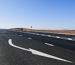 За федеральные деньги ремонтируют трассу Астрахань-Камызяк