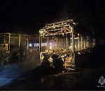 Стало известно, отчего сгорели автобусы в астраханском таксопарке