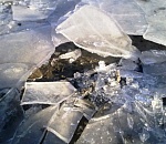 Вечером на юге Астраханской области провалился под лед и утонул еще один мужчина