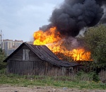 В Астраханской области на пожаре погиб мужчина