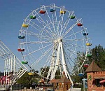 В Астрахани в парке «Планета» произошел пожар