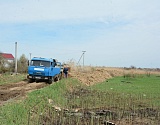 В Астрахани начали укреплять берега паводком