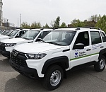 Астраханские больницы получили 27 новых автомобилей 