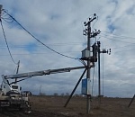 Более 30 тысяч астраханцев остались без света из-за разгула стихии