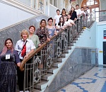 Экскурсию в рамках проекта «Книжный вагон» провели на железнодорожном вокзале Астрахани 