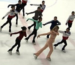 В Астрахани для юных фигуристок мастер-класс провела призер чемпионатов мира и Европы