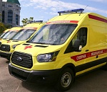 В Астрахань поступили новые машины скорой помощи для перевозки больных с COVID-19