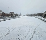 Лед на городских водоемах Астрахани все тоньше