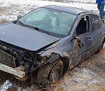 Астраханка в реанимации: подробности аварии, в которой машина улетела с дороги