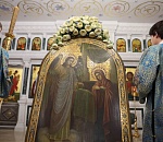 Игорь Мартынов принял участие в торжественной литургии в честь Благовещения