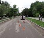 В Астрахани водитель сбил пенсионерку, двигаясь задним ходом