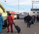 На железнодорожном вокзале Астрахани организован пункт осмотра пассажиров, приезжающих из регионов с высоким уровнем распространения COVID-19