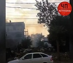 Возле популярной гостиницы-ресторана в центре Астрахани случился пожар