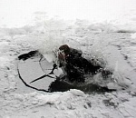 В Астраханской области мужчина провалился под лед