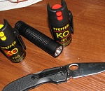 Астраханцы несут в суды оружие, газовые баллончики и ножи