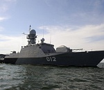 Морпехи Каспийской флотилии на учениях нейтрализовали "боевиков"