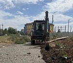 К новому детскому саду на правобережье Астрахани делают комфортную дорогу