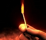 Поздним вечером в Астраханской области орудовали поджигатели 