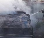 Под Астраханью подожгли "семерку"