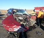 В ДТП в Калмыкии погибли пятеро астраханцев, трое пострадали