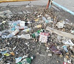 Астраханец просит убрать хаос на ул.Богдана Хмельницкого (ВИДЕО)