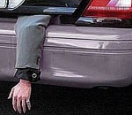 В Астрахани в ДТП попала легковушка  с человеком в багажнике