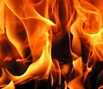 Под Астраханью по неосторожности произошел крупный пожар