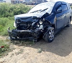 Не совладал с машиной: подробности "жаркой" аварии в астраханском поселке