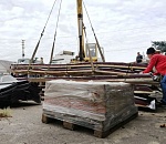 Из Астраханской области стали поступать стройматериалы на восстановление Кременского района