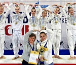 Астраханские гимнастки выиграли командное золото на первенстве России