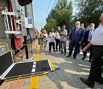 Презентация нового рельсового автобуса РА3 "Орлан" состоялась в Астрахани​