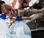 До включения холодного водоснабжения на левобережье Астрахани организован подвоз воды