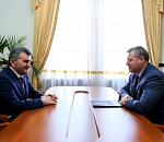 Астраханский губернатор обсудил с главой общества «Дагестан» участие в гуманитарных миссиях