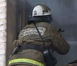 В Астрахани на пожаре в строящемся доме погиб человек