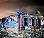 В ночном пожаре Астрахани, который тушили почти два часа, погиб 5-летний ребенок