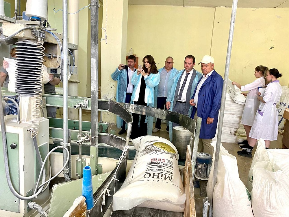 В Астрахани вновь заработал мукомольный комбинат