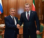 В Астрахань приедет президент Республики Татарстан Рустам Минниханов
