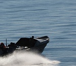 В Астраханской области погранцам пришлось преследовать байду