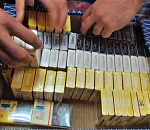 С начала года астраханские таможенники нашли в регионе более тысячи пачек немаркированных сигарет