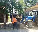 В Астрахани усилены работы по вывозу мусора 