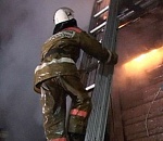 Ночью в Астрахани сгорел дом