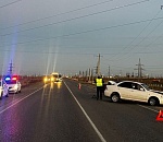 На северной окраине Астрахани произошло ДТП с тремя машинами и теленком, в результате чего пострадали женщина и ребенок