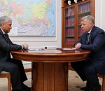 Председатель Госдумы РФ Вячеслав Володин встретился с астраханским губернатором 