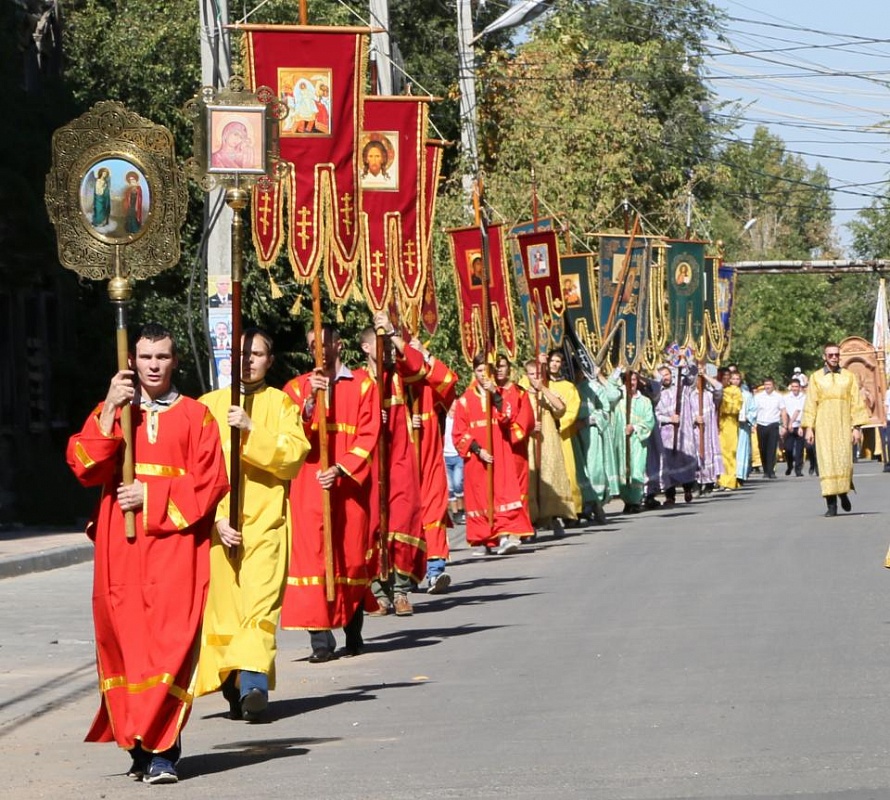 В Астрахани пройдет Крестный ход ко Дню Памяти Святого Сергия Радонежского